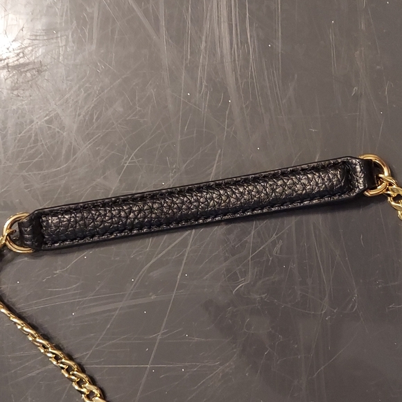 Ralph Lauren purse with velvet and gold chain - Picture 6 of 7